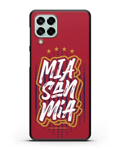 Чехол Бавария Мюнхен с надписью Mia San Mia силиконовый для Samsung Galaxy M53 [SM-M536]