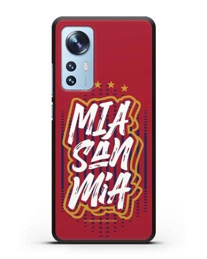 Чехол Бавария Мюнхен с надписью Mia San Mia силиконовый для Xiaomi 12