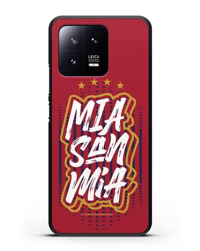 Чехол Бавария Мюнхен с надписью Mia San Mia силиконовый для Xiaomi 13