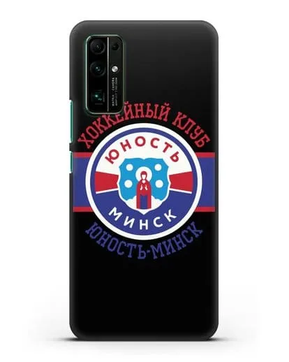 Чеxол с логотипом ХК Юность-Минск силиконовый для Honor 30