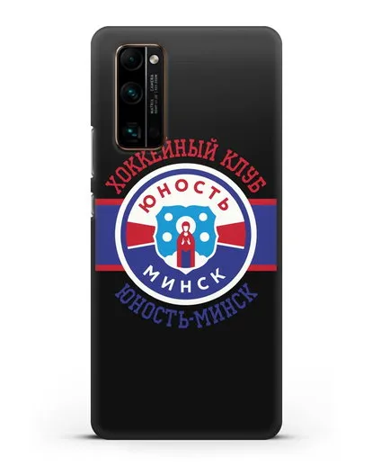 Чеxол с логотипом ХК Юность-Минск силиконовый для Honor 30 Pro