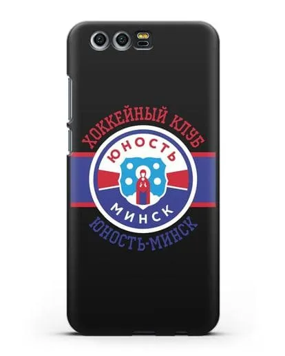 Чеxол с логотипом ХК Юность-Минск силиконовый для Honor 9