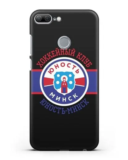 Чеxол с логотипом ХК Юность-Минск силиконовый для Honor 9 Lite