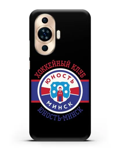 Чеxол с логотипом ХК Юность-Минск силиконовый для Huawei Nova 11