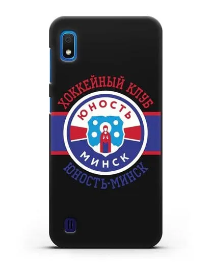 Чеxол с логотипом ХК Юность-Минск силиконовый для Samsung Galaxy A10 [SM-A105F]