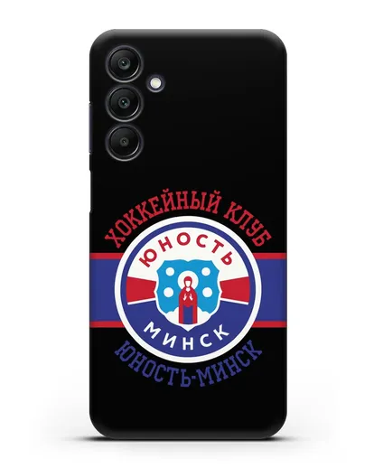 Чеxол с логотипом ХК Юность-Минск силиконовый для Samsung Galaxy A25 [SM-A256]