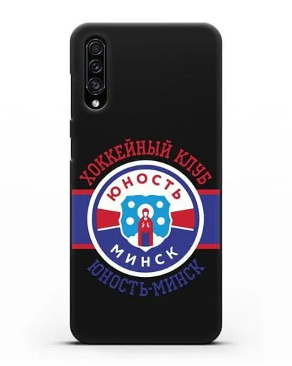 Чеxол с логотипом ХК Юность-Минск силиконовый для Samsung Galaxy A30s [SM-A307FN]