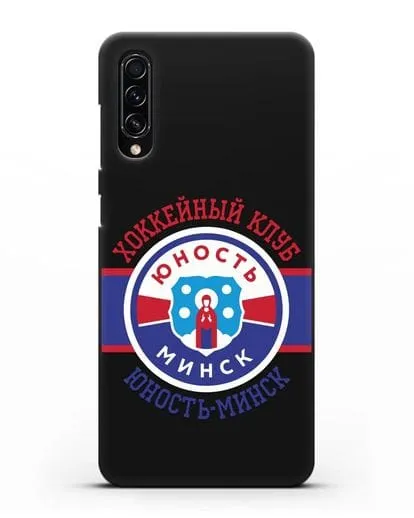 Чеxол с логотипом ХК Юность-Минск силиконовый для Samsung Galaxy A70s [SM-A707F]