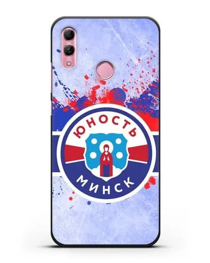 Чехол с эмблемой ХК Юность-Минск силиконовый для Honor 10 Lite