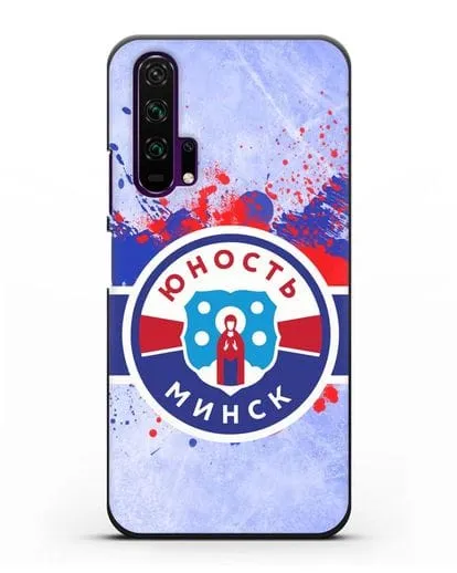 Чехол с эмблемой ХК Юность-Минск силиконовый для Honor 20 Pro