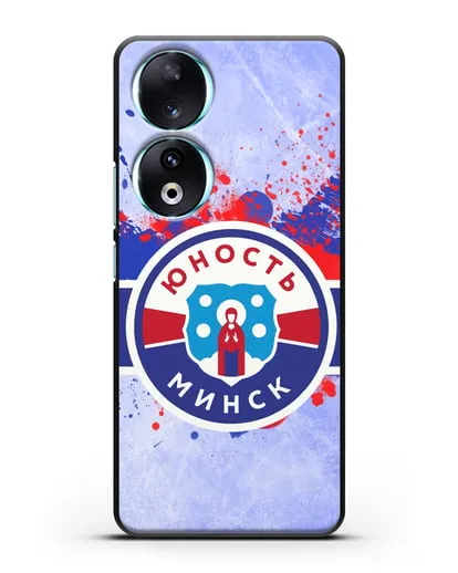 Чехол с эмблемой ХК Юность-Минск силиконовый для Honor 90