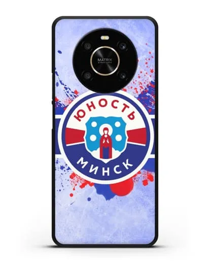 Чехол с эмблемой ХК Юность-Минск силиконовый для Honor X9