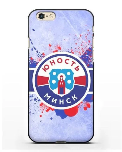 Чехол с эмблемой ХК Юность-Минск силиконовый для iPhone 6s