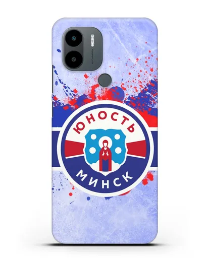 Чехол с эмблемой ХК Юность-Минск силиконовый для Xiaomi Poco C51