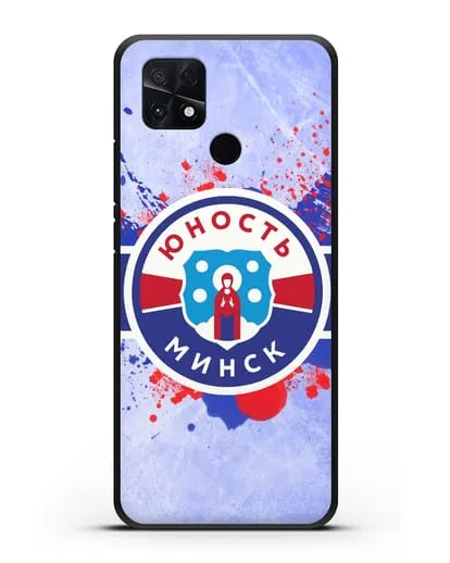 Чехол с эмблемой ХК Юность-Минск силиконовый для Xiaomi Poco C40