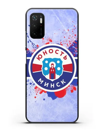 Чехол с эмблемой ХК Юность-Минск силиконовый для Xiaomi Poco M3 Pro