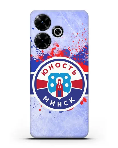 Чехол с эмблемой ХК Юность-Минск силиконовый для Xiaomi Poco M6