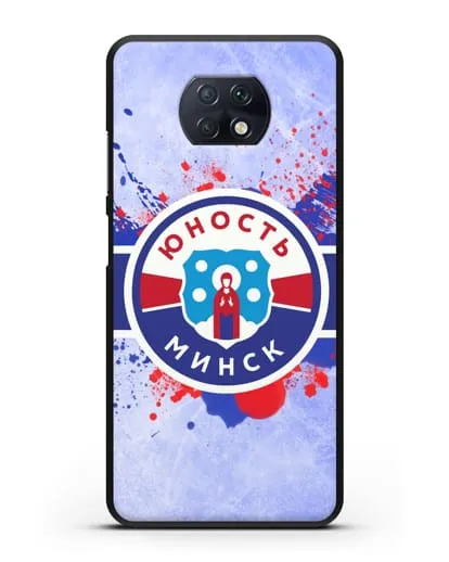Чехол с эмблемой ХК Юность-Минск силиконовый для Xiaomi Redmi Note 9T
