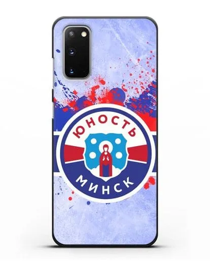 Чехол с эмблемой ХК Юность-Минск силиконовый для Samsung Galaxy S20 [SM-G980F]