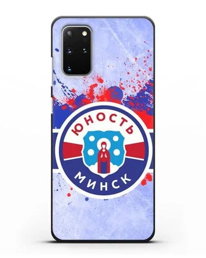 Чехол с эмблемой ХК Юность-Минск силиконовый для Samsung Galaxy S20 Plus [SM-G985F]
