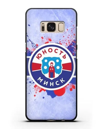 Чехол с эмблемой ХК Юность-Минск силиконовый для Samsung Galaxy S8 Plus [SM-G955F]