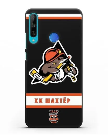 Чеxол с логотипом ХК Шахтёр-Солигорск силиконовый для Honor 9C