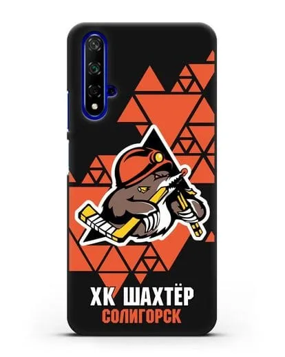 Чехол с рисунком ХК Шахтер-Солигорск силиконовый для Honor 20