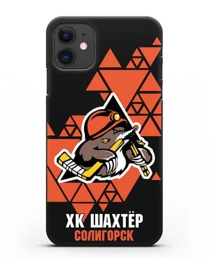 Чехол с рисунком ХК Шахтер-Солигорск силиконовый для iPhone 11