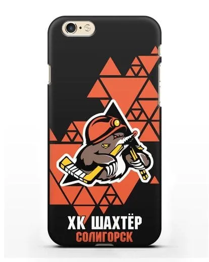Чехол с рисунком ХК Шахтер-Солигорск силиконовый для iPhone 6s