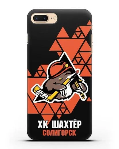 Чехол с рисунком ХК Шахтер-Солигорск силиконовый для iPhone 8 Plus