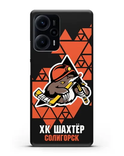 Чехол с рисунком ХК Шахтер-Солигорск силиконовый для Xiaomi Poco F5
