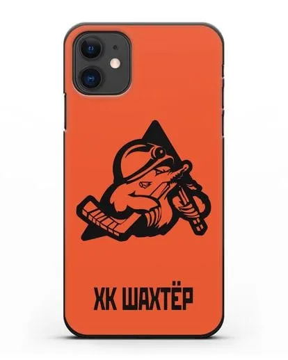 Чехол с эмблемой ХК Шахтер-Солигорск силиконовый для iPhone 11