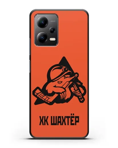 Чехол с эмблемой ХК Шахтер-Солигорск силиконовый для Xiaomi Poco X5