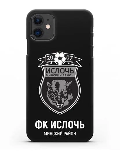 Чехол с логотипом ФК Ислочь силиконовый для iPhone 11