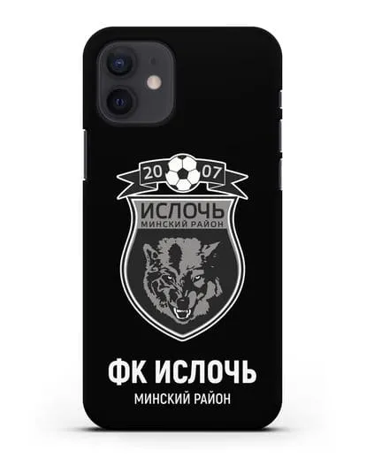 Чехол с логотипом ФК Ислочь силиконовый для iPhone 12