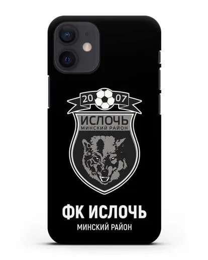 Чехол с логотипом ФК Ислочь силиконовый для iPhone 12 mini