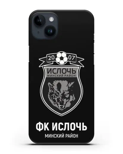 Чехол с логотипом ФК Ислочь силиконовый для iPhone 14 Plus