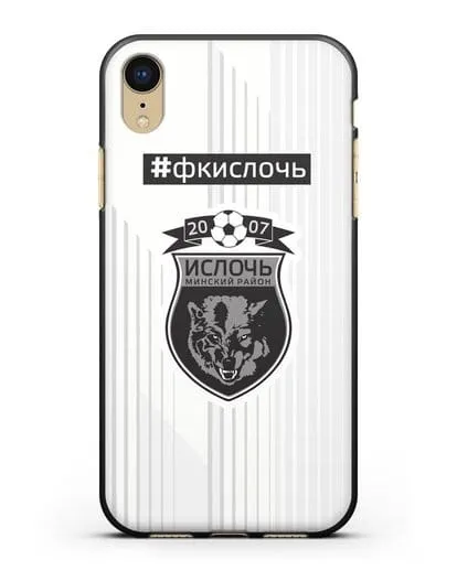 Чехол с надписью #ФКИСЛОЧЬ силиконовый для iPhone XR