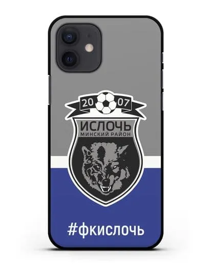 Чехол с эмблемой ФК Ислочь силиконовый для iPhone 12