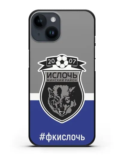 Чехол с эмблемой ФК Ислочь силиконовый для iPhone 14