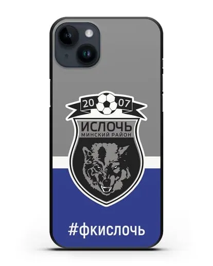 Чехол с эмблемой ФК Ислочь силиконовый для iPhone 14 Plus