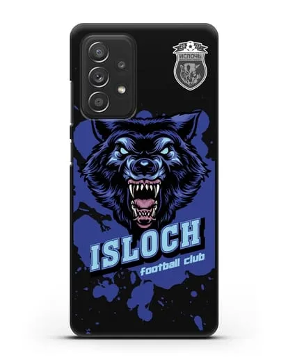 Чехол с изображением волка и надписью Isloch силиконовый для Samsung Galaxy A53