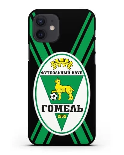 Чехол с символикой ФК Гомель силиконовый для iPhone 12