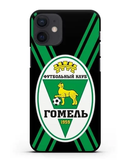 Чехол с символикой ФК Гомель силиконовый для iPhone 12 mini