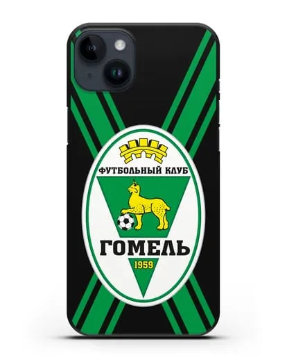 Чехол с символикой ФК Гомель силиконовый для iPhone 14 Plus
