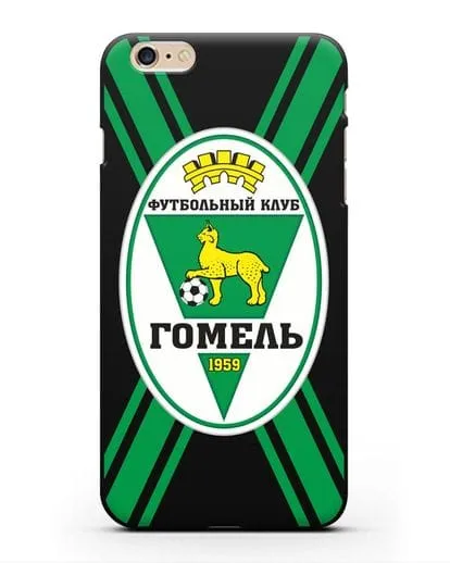 Чехол с символикой ФК Гомель силиконовый для iPhone 6s Plus