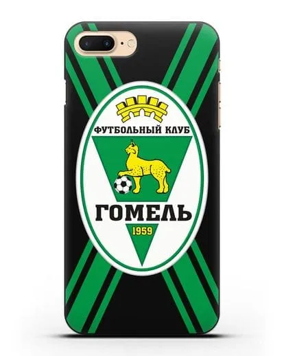 Чехол с символикой ФК Гомель силиконовый для iPhone 8 Plus