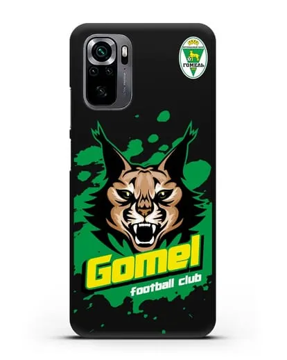 Чехол Рысь с надписью Gomel football club силиконовый для Xiaomi Poco M5s