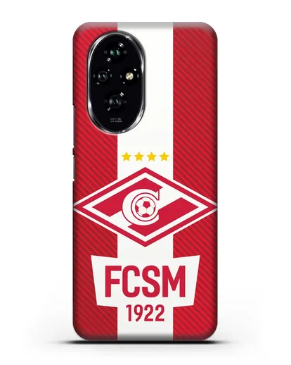 Чехол Спартак Москва с надписью FCSM 1922 силиконовый для Honor 200