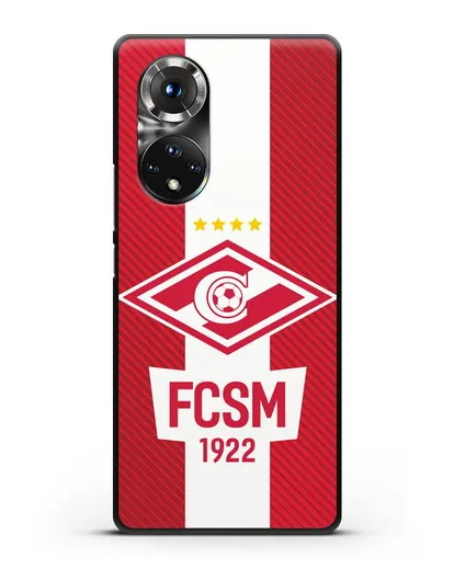 Чехол Спартак Москва с надписью FCSM 1922 силиконовый для Honor 50